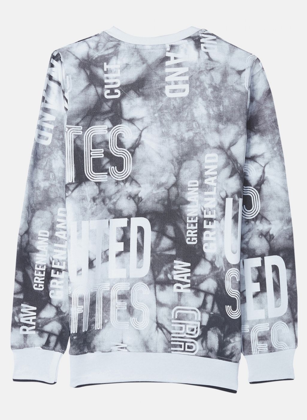 Boys Black Printed Sweatshirt