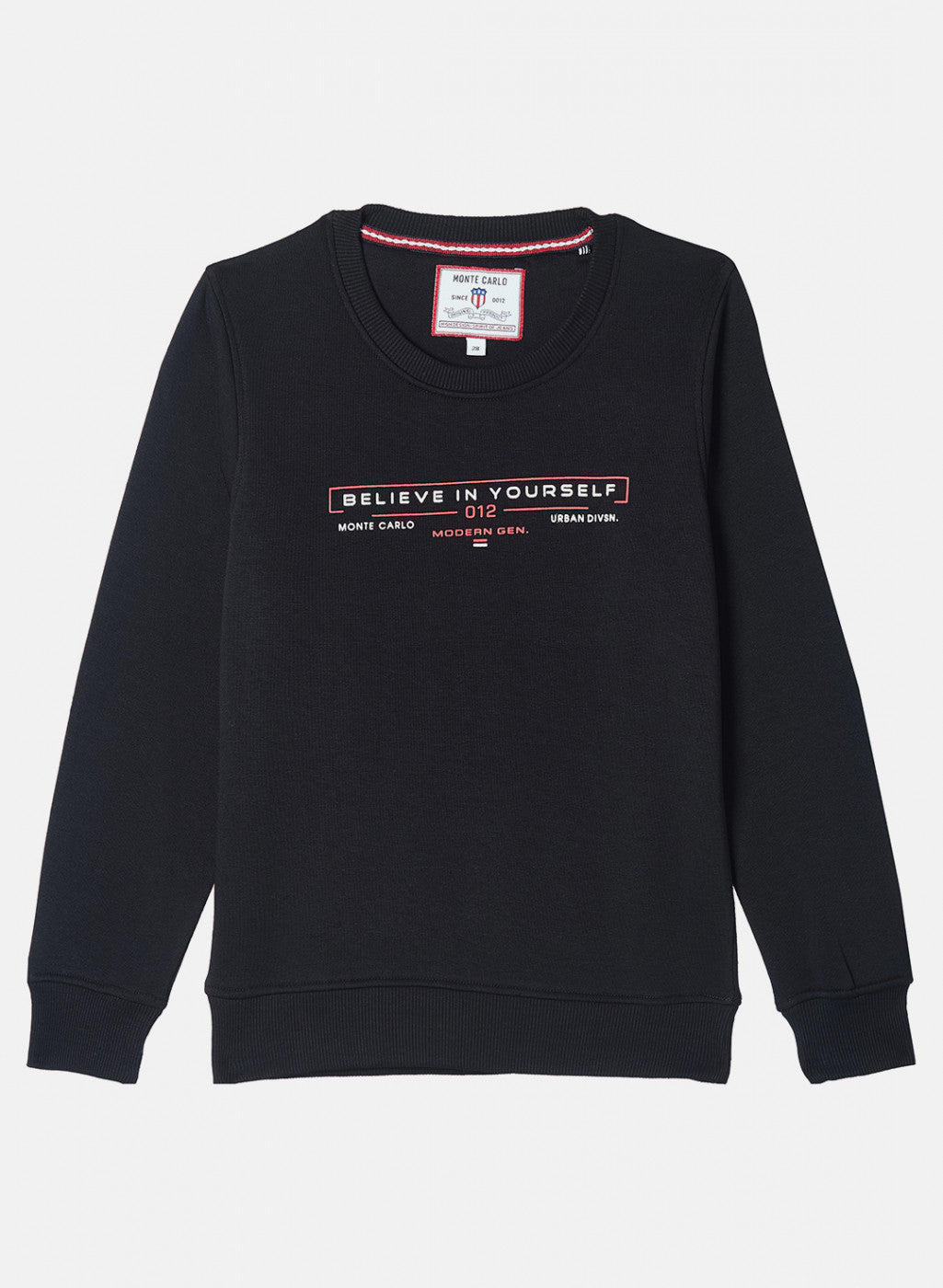 Buy Boys Black Printed Sweatshirt Online in India Monte Carlo