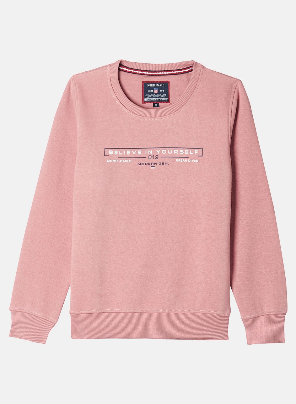 Buy Boys Pink Printed Sweatshirt Online in India - Monte Carlo