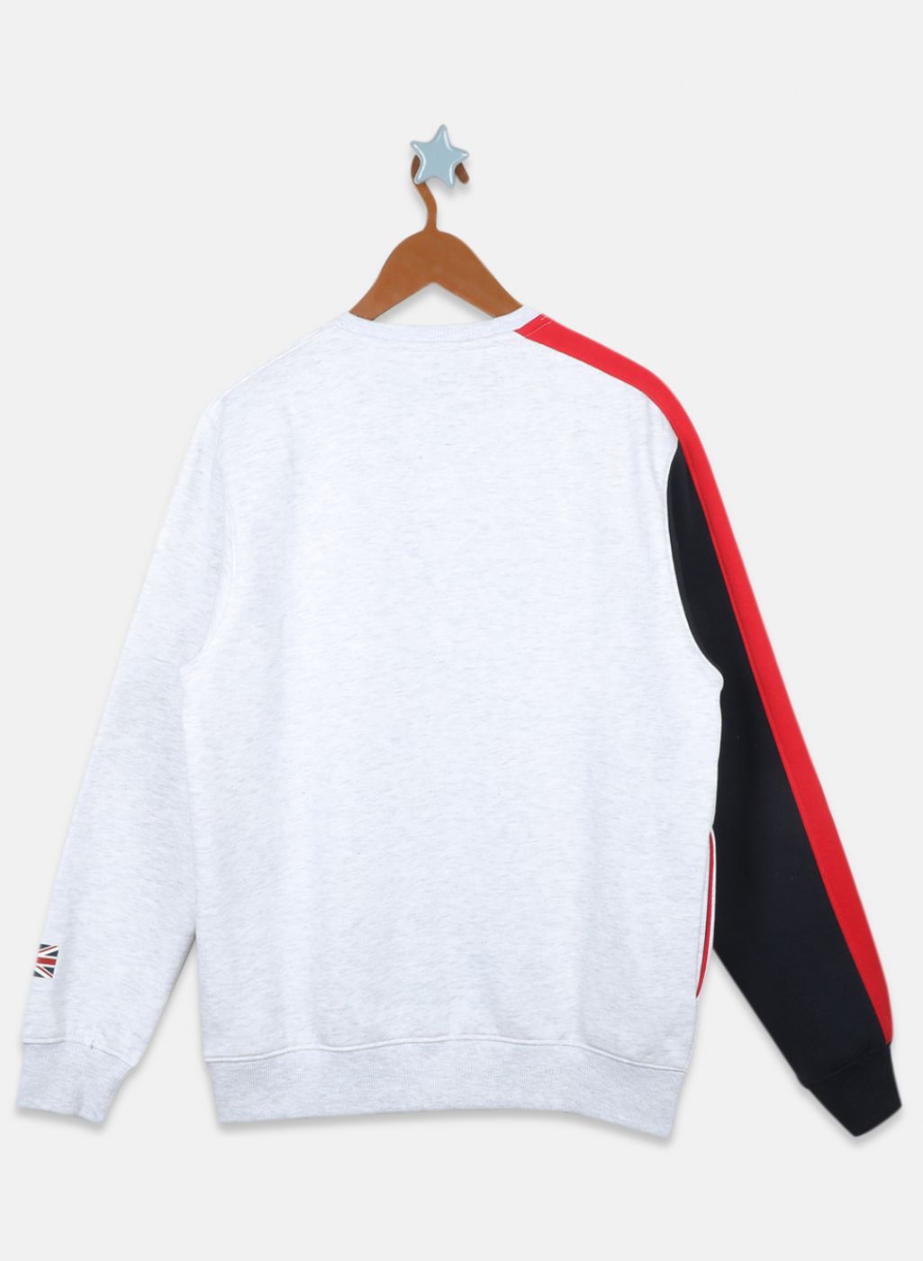 Boys Off White Printed Sweatshirt