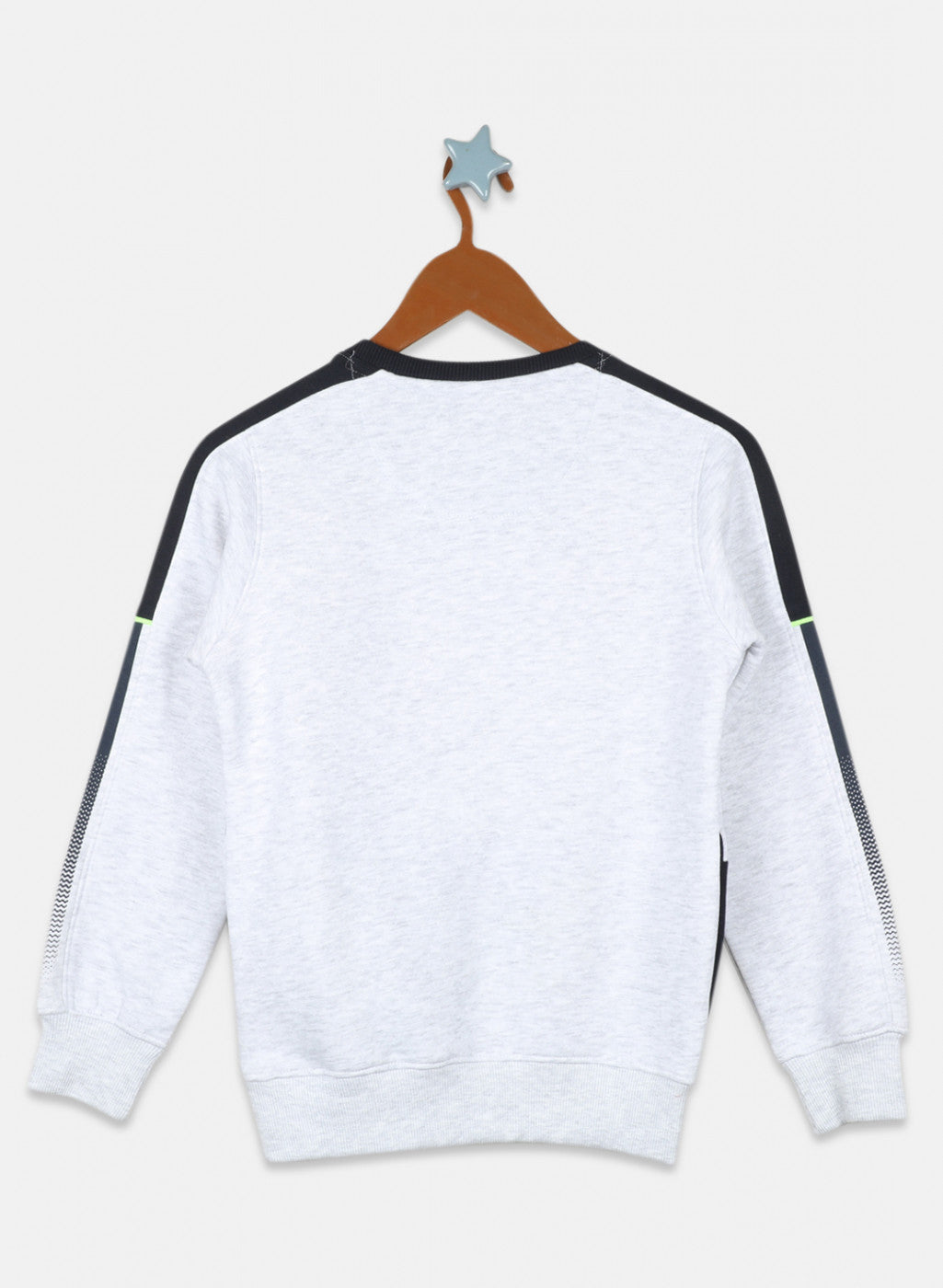 Boys Off White Printed Sweatshirt