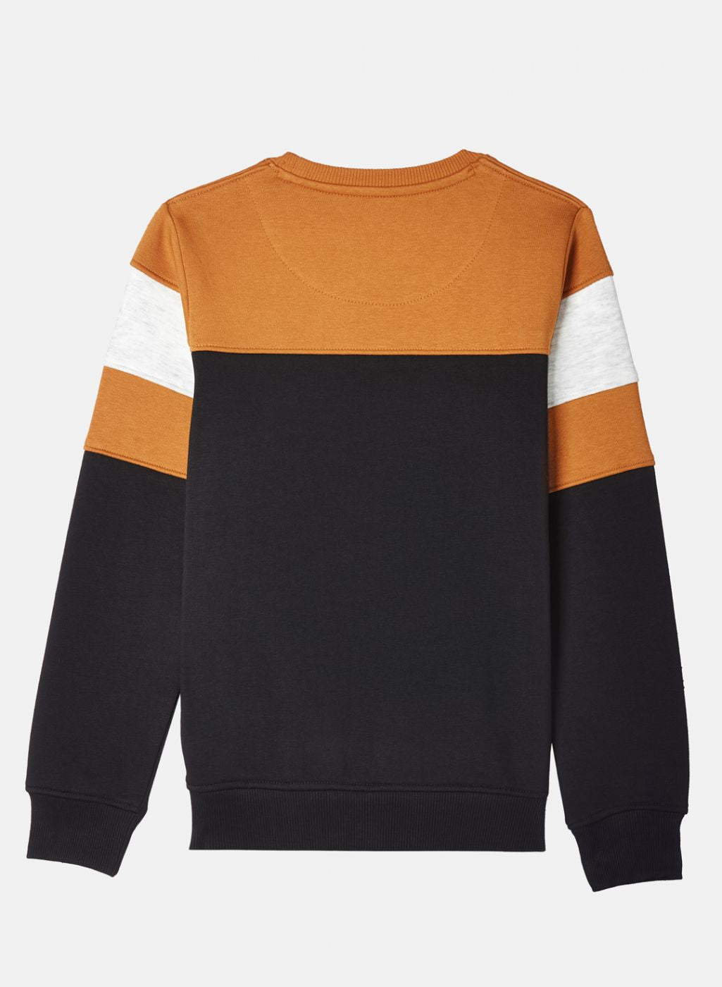 Boys Black Printed Sweatshirt