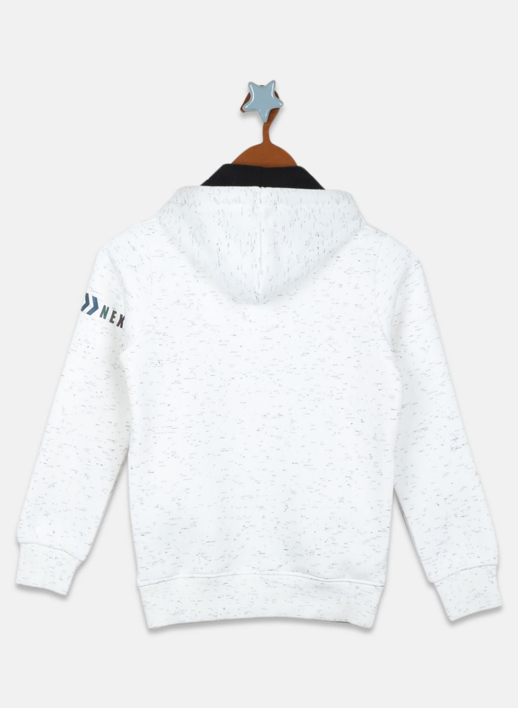 Boys Off White Printed Sweatshirt