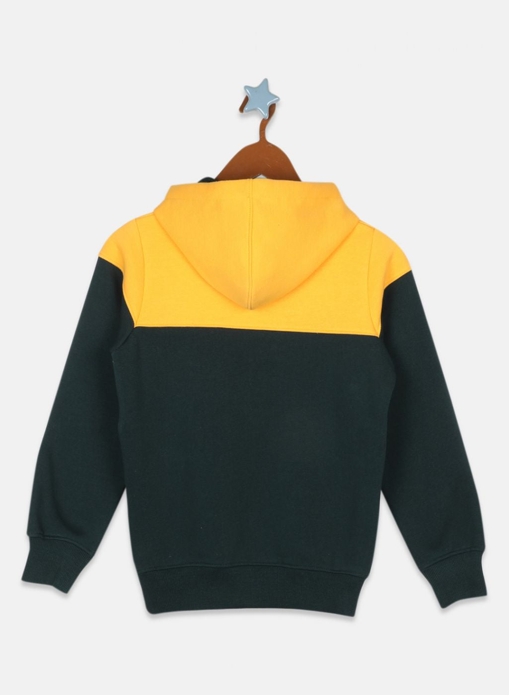 Boys Green Printed Sweatshirt