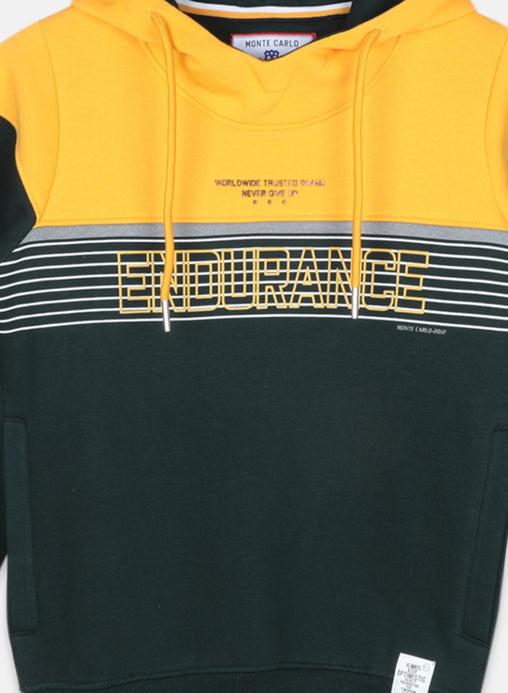 Boys Green Printed Sweatshirt