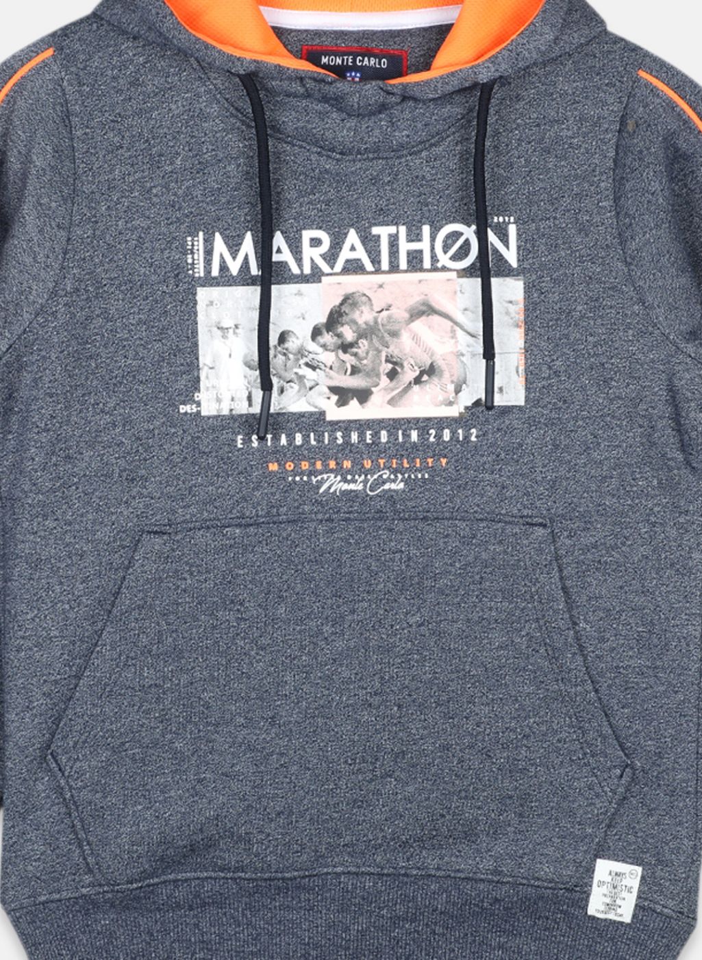 Boys NAvy Blue Printed Sweatshirt