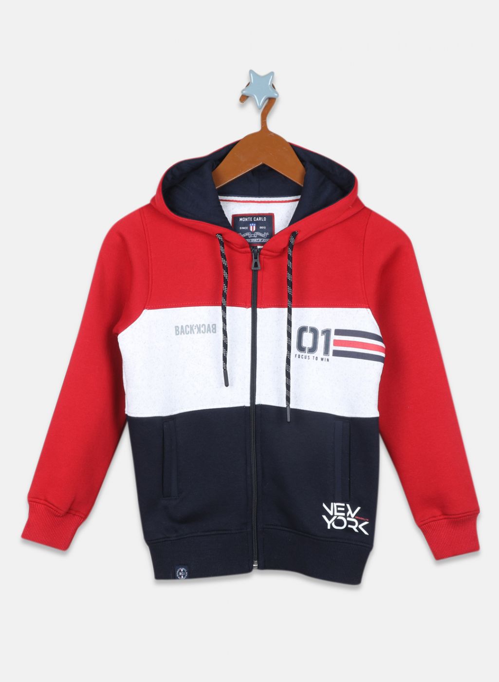 Buy Boys Red Printed Sweatshirt Online in India Monte Carlo