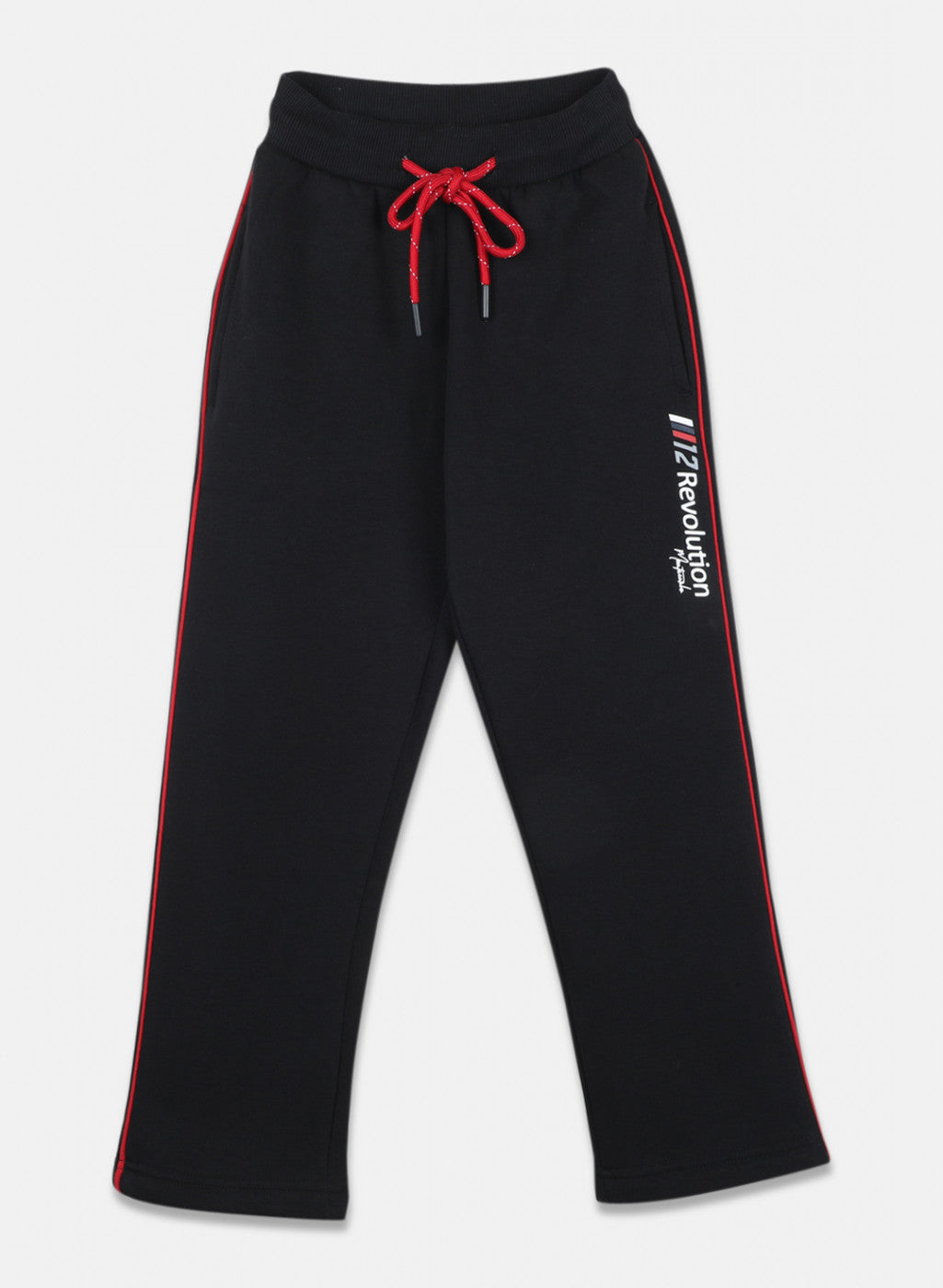 Boys Black Regular Fit Lower