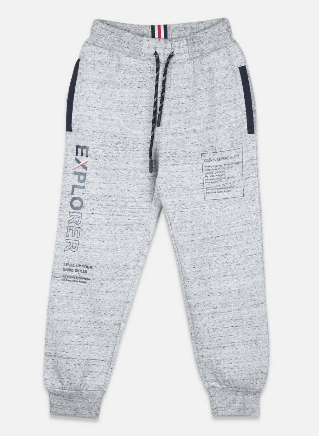 Boys Grey Regular Fit Lower