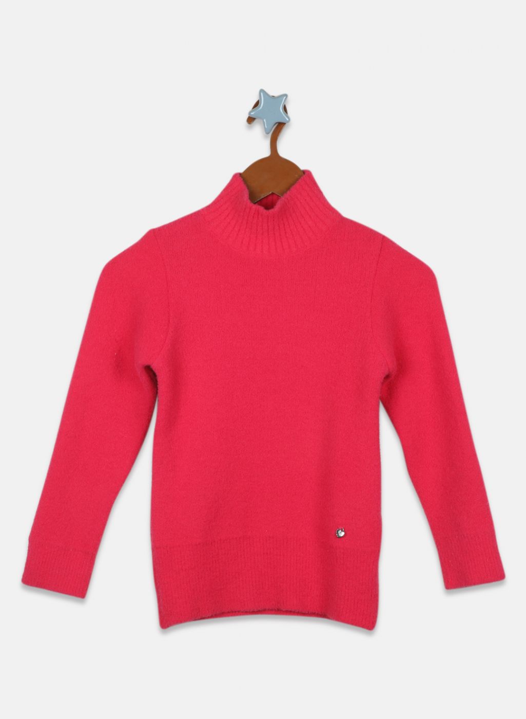 Girls Pink Solid Top