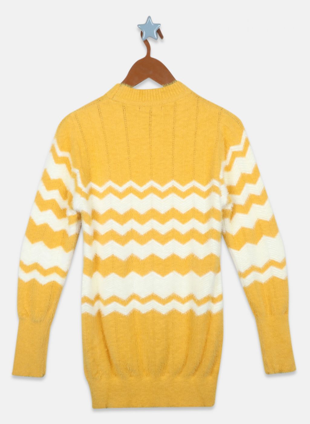 Girls Mustard Solid Top