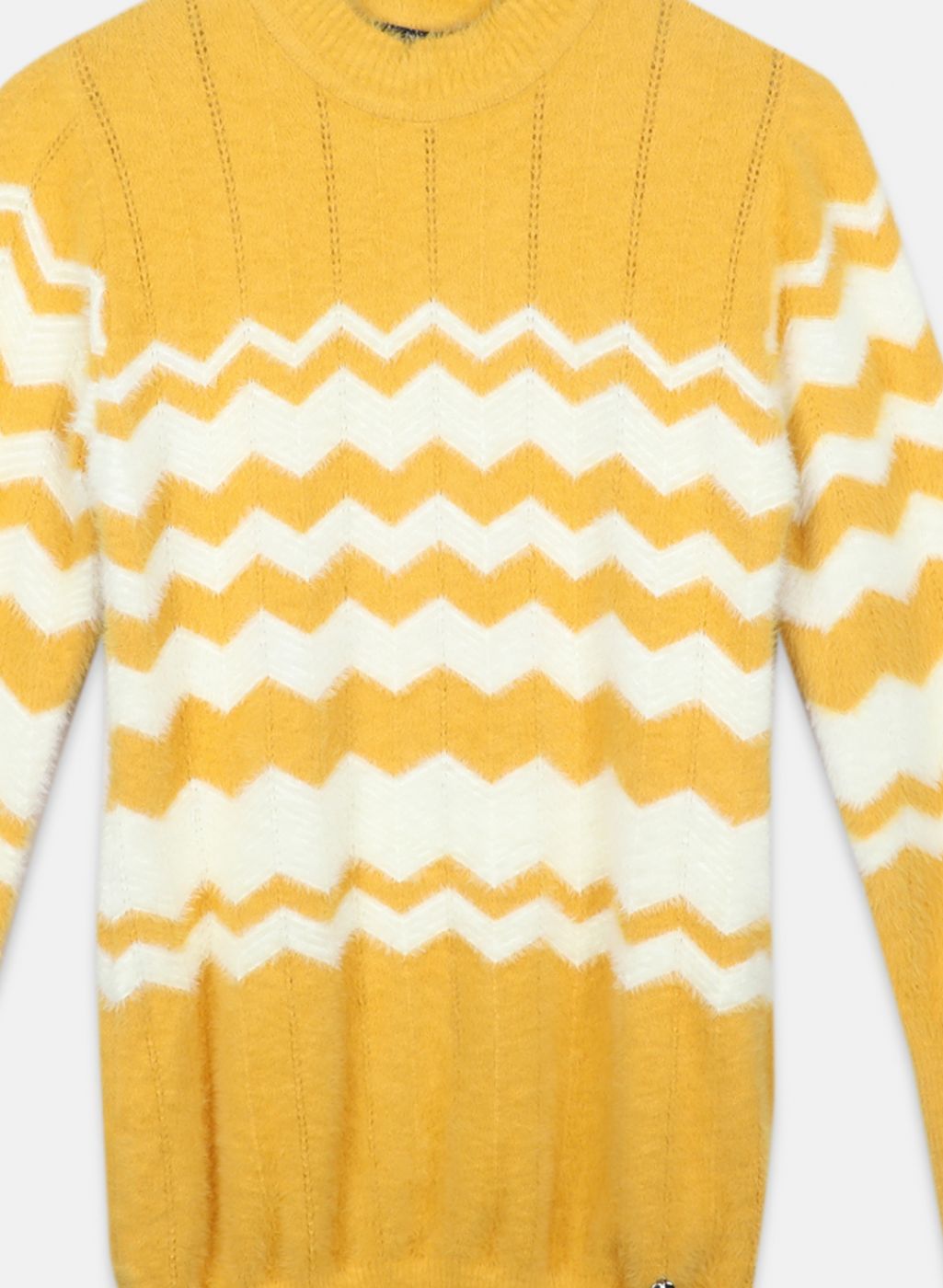 Girls Mustard Solid Top