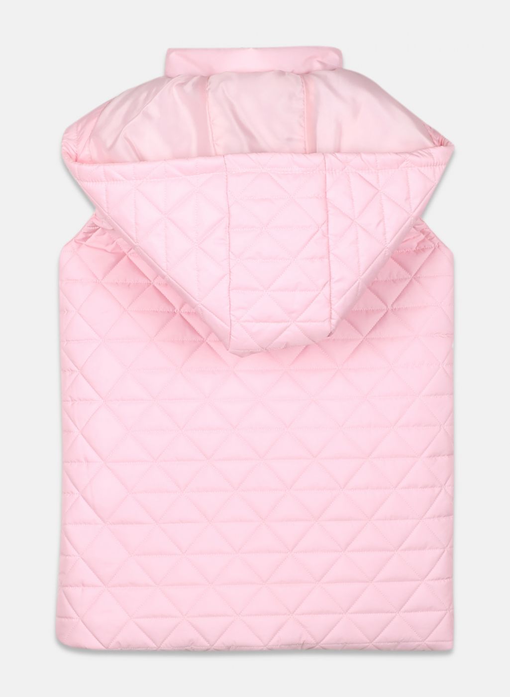 Girls Pink Solid Jacket