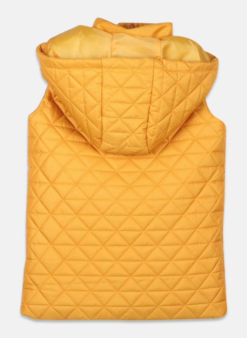 Girls Mustard Solid Jacket
