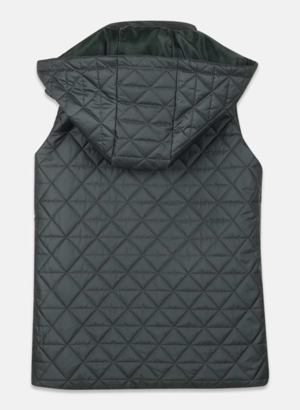 Girls Olive Solid Jacket