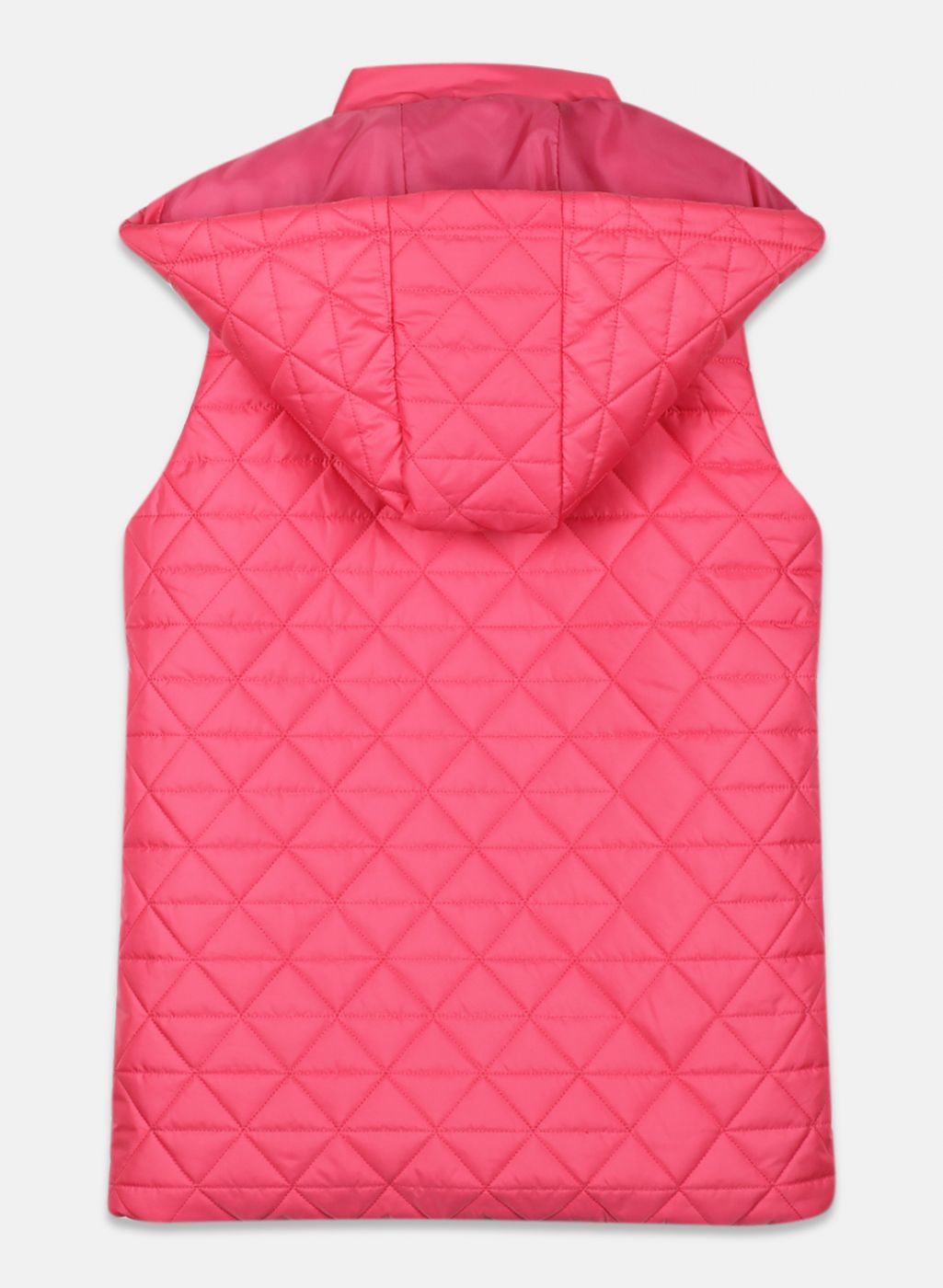 Girls Pink Solid Jacket