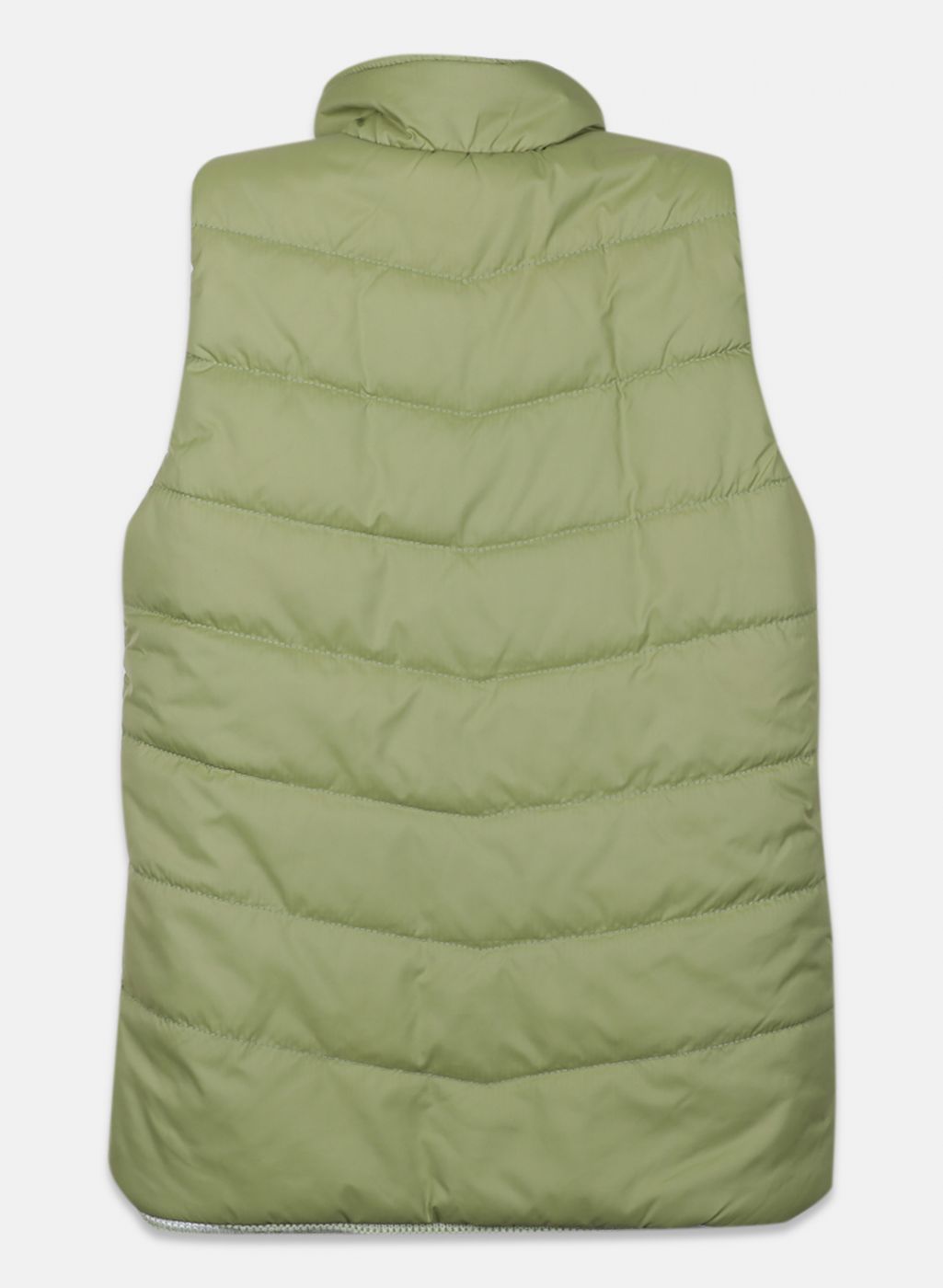 Girls Light Green Check Jacket