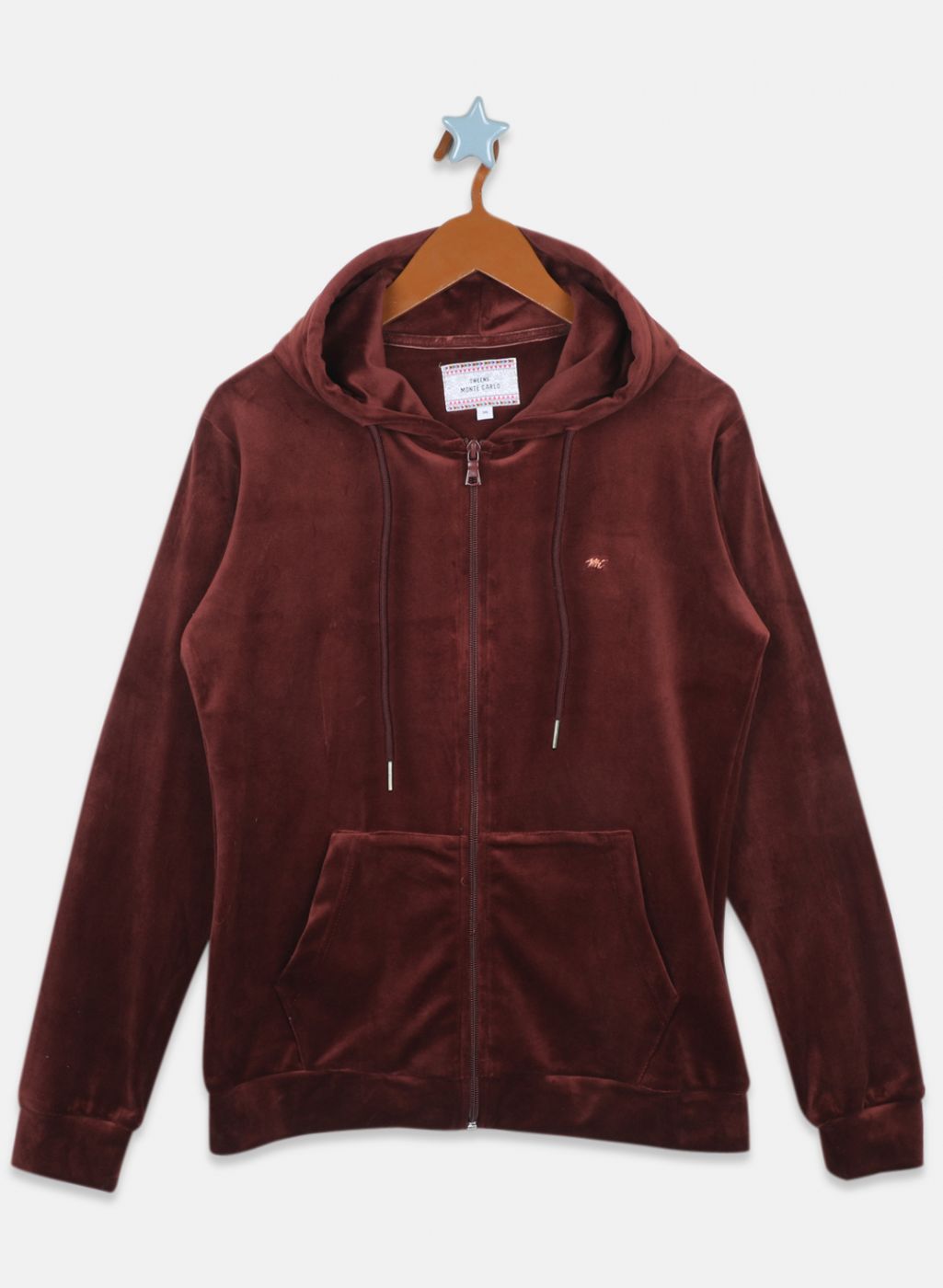 Girls Brown Solid Tracksuit