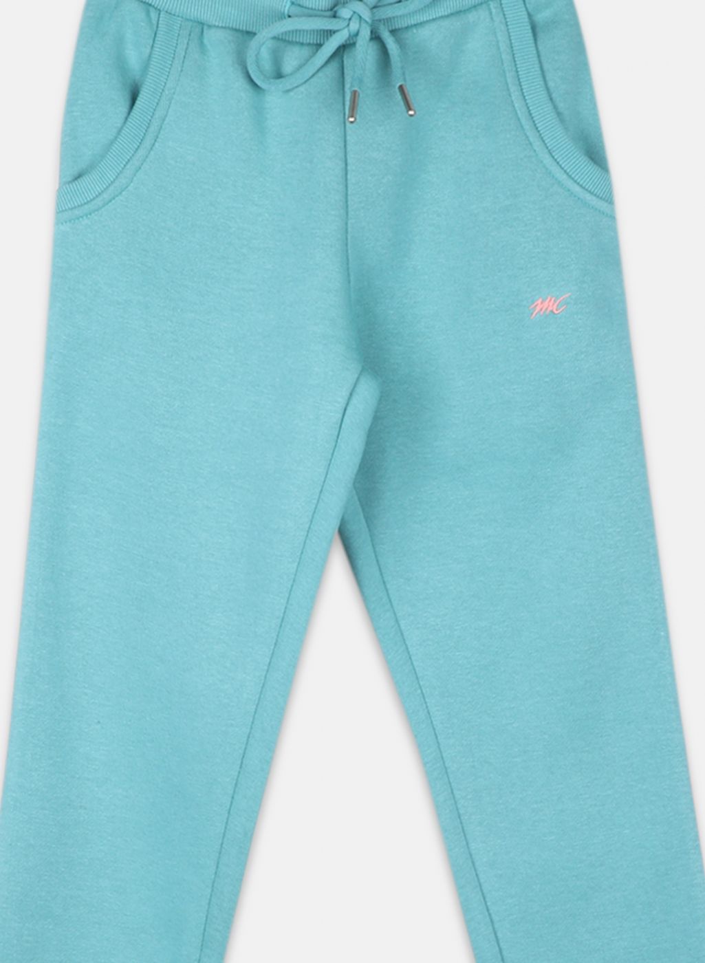 Girls Green Regular Fit Lower