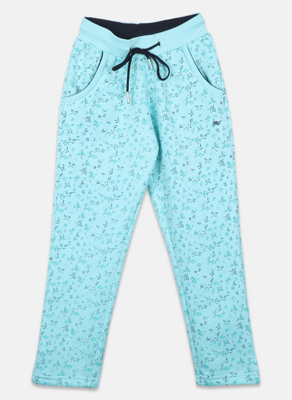 Girls Blue Regular Fit Lower