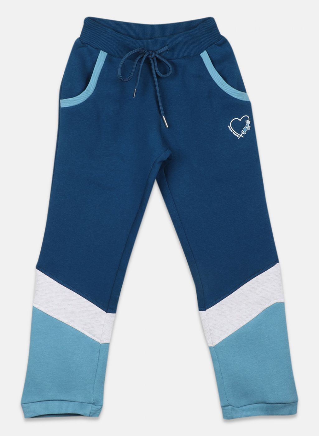 Girls Blue Regular Fit Lower