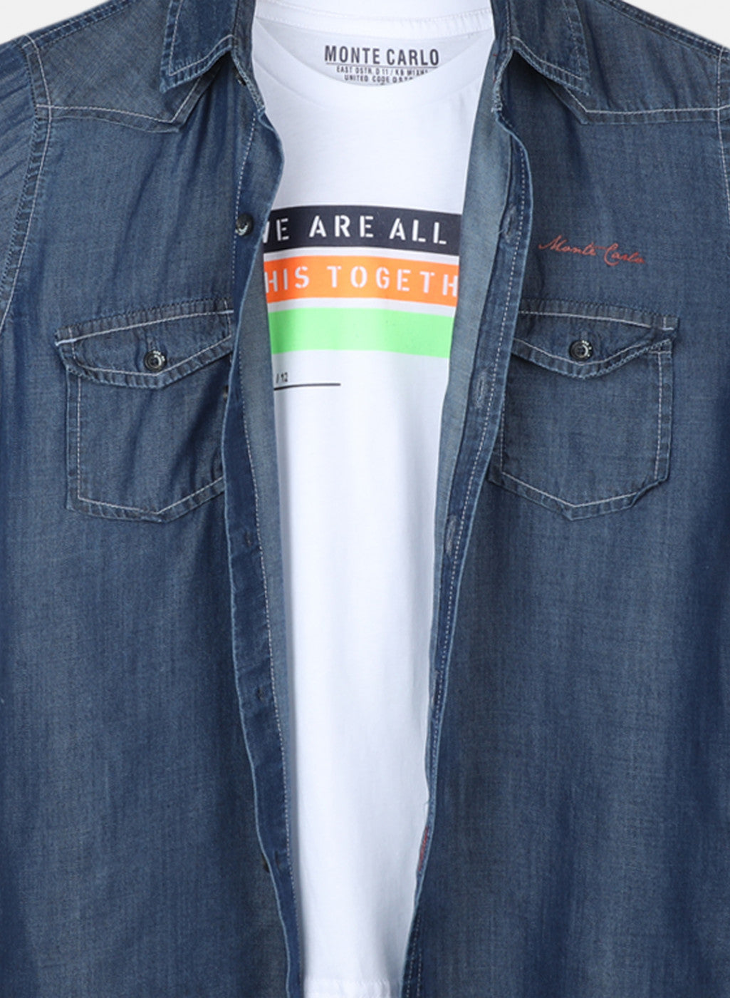 Boys Blue Solid Shirt