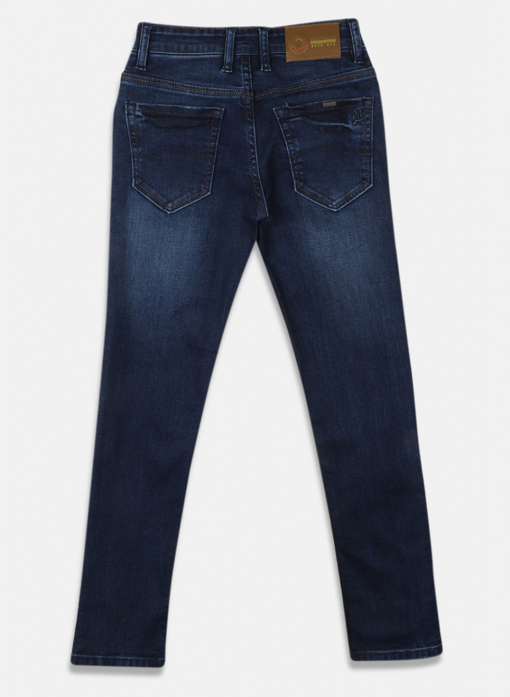 Boys Navy Blue Slim Fit Denim