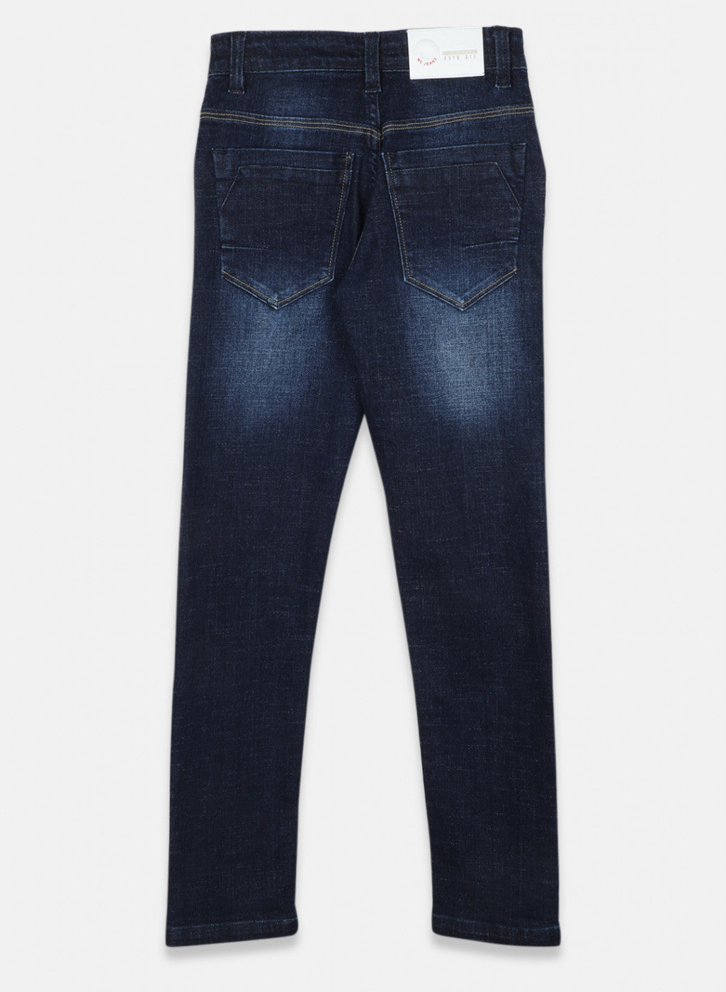 Boys Navy Blue Slim Fit Denim