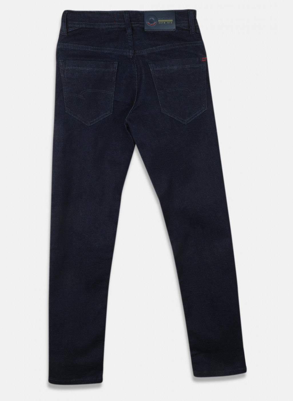 Boys Navy Blue Regular Fit Denim