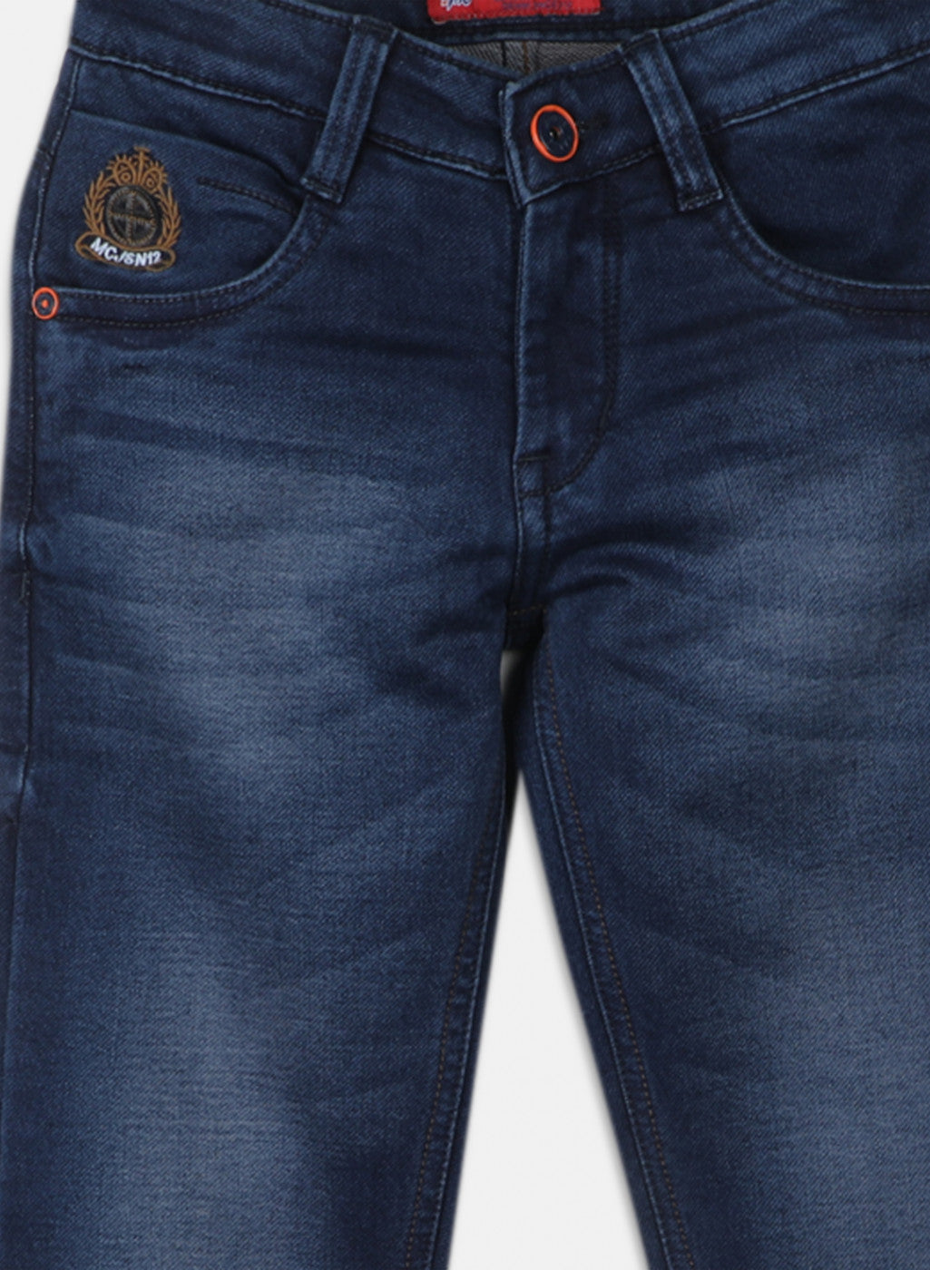 Boys Blue Regular Fit Denim