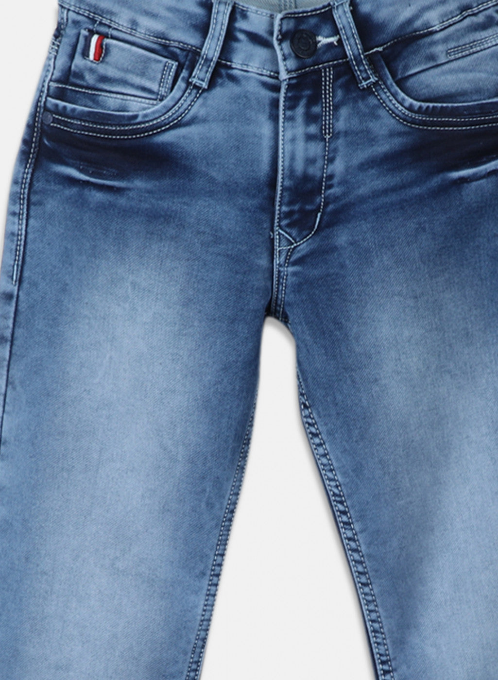 Boys Blue Regular Fit Denim