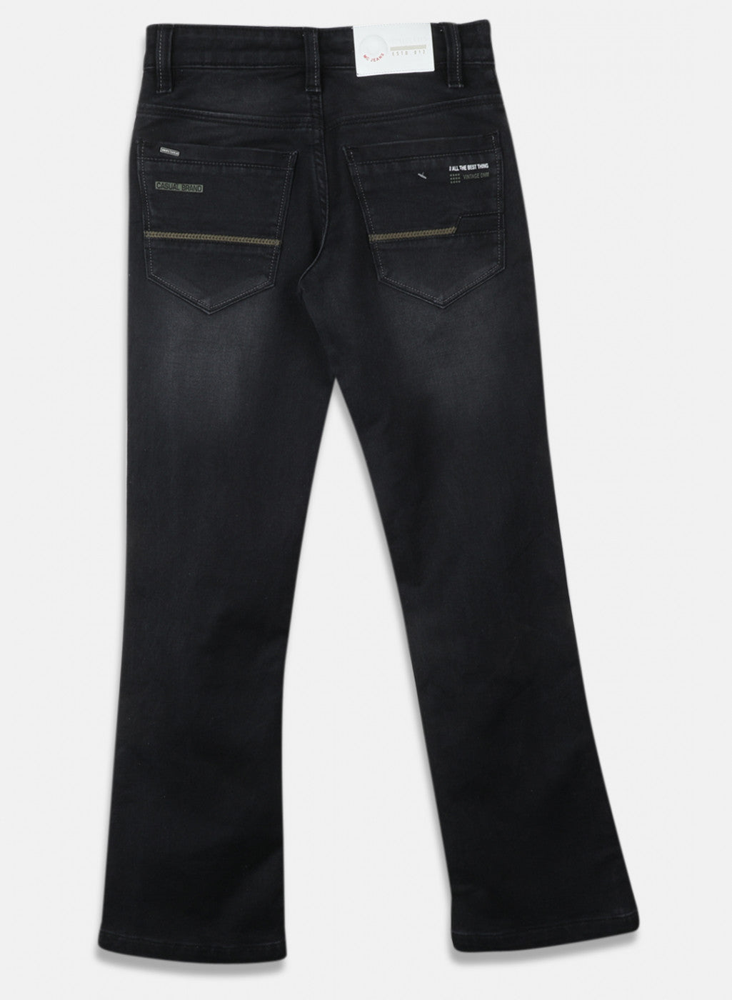Boys Grey Tailor Fit Denim
