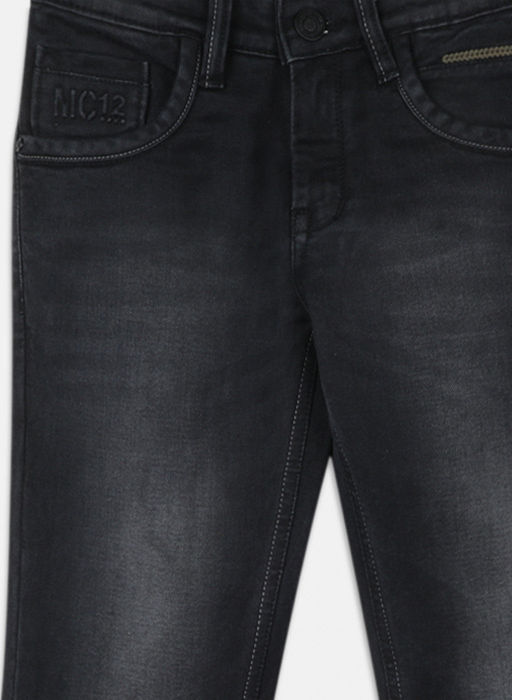 Boys Grey Tailor Fit Denim