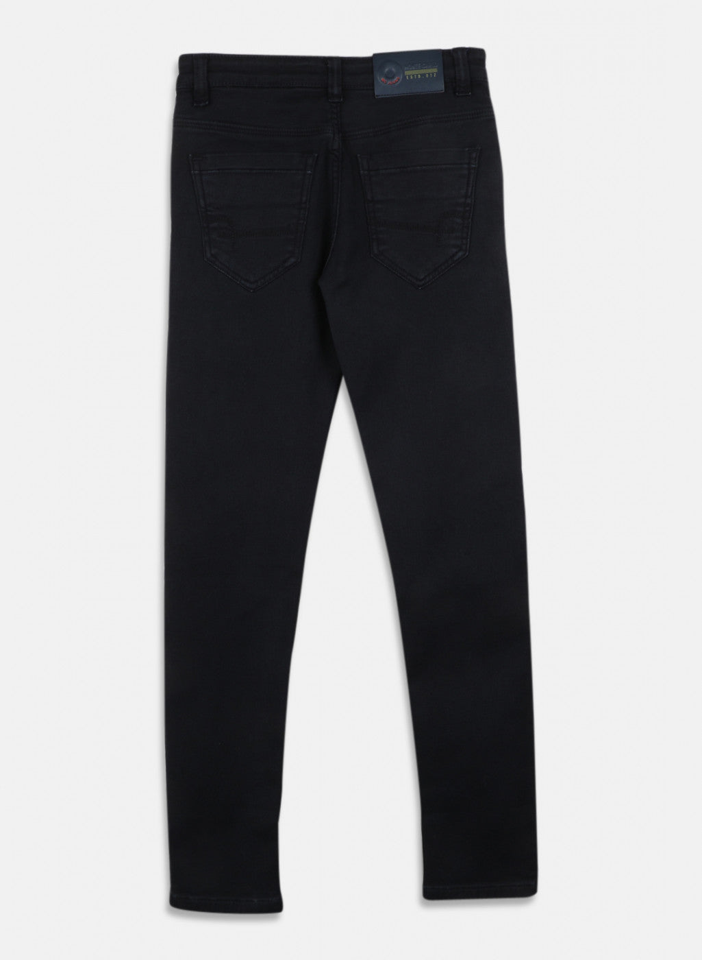 Boys Navy Blue Slim Fit Denim