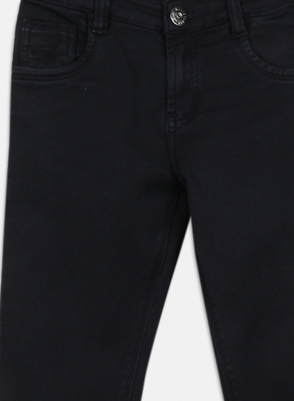 Boys Navy Blue Slim Fit Denim