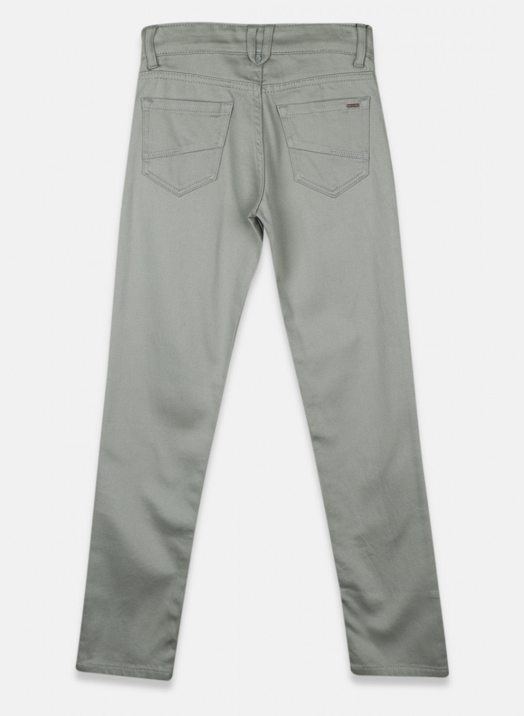 Boys Green Slim Fit Trouser