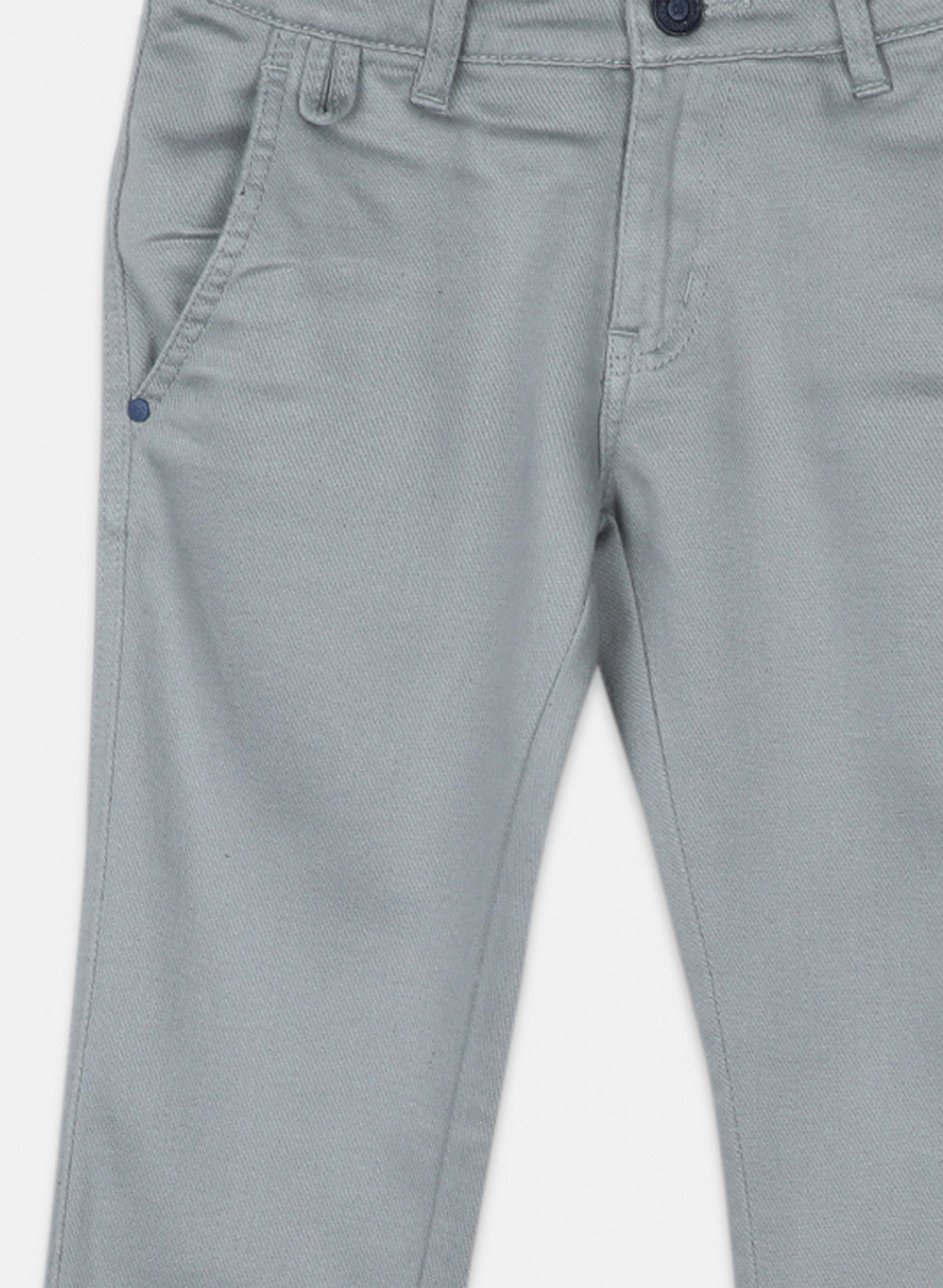 Boys Grey Slim Fit Trouser