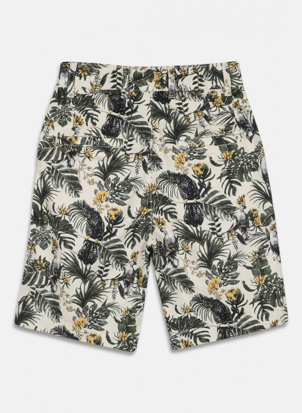 Boys Cream Printed Short
