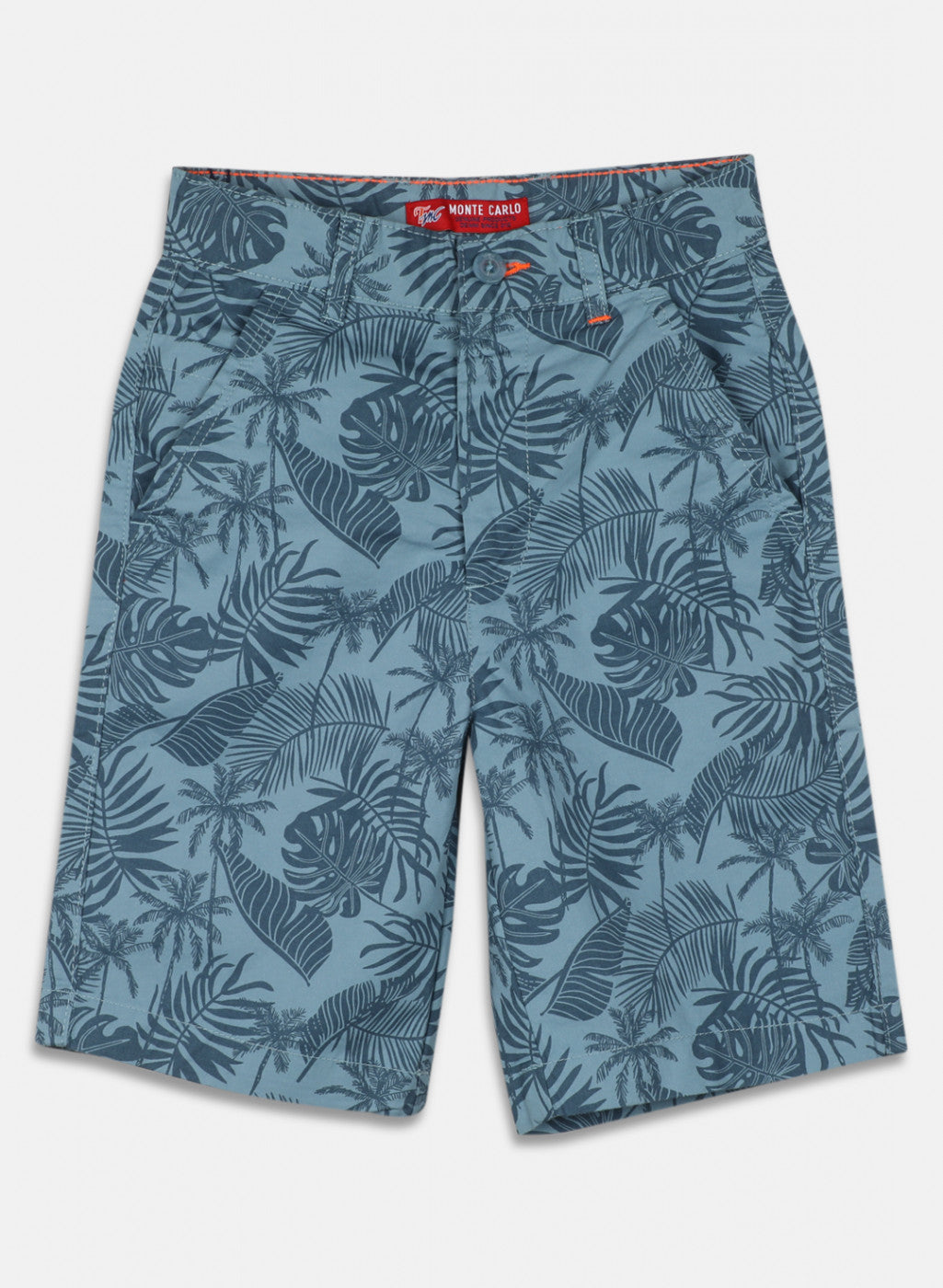 Boys Blue Printed Short