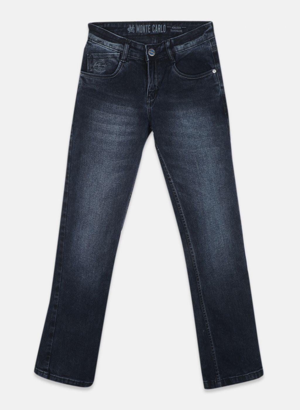 Boys NAvy Blue Regular Fit Denim