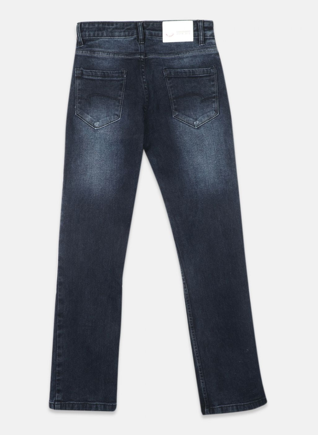 Boys NAvy Blue Regular Fit Denim