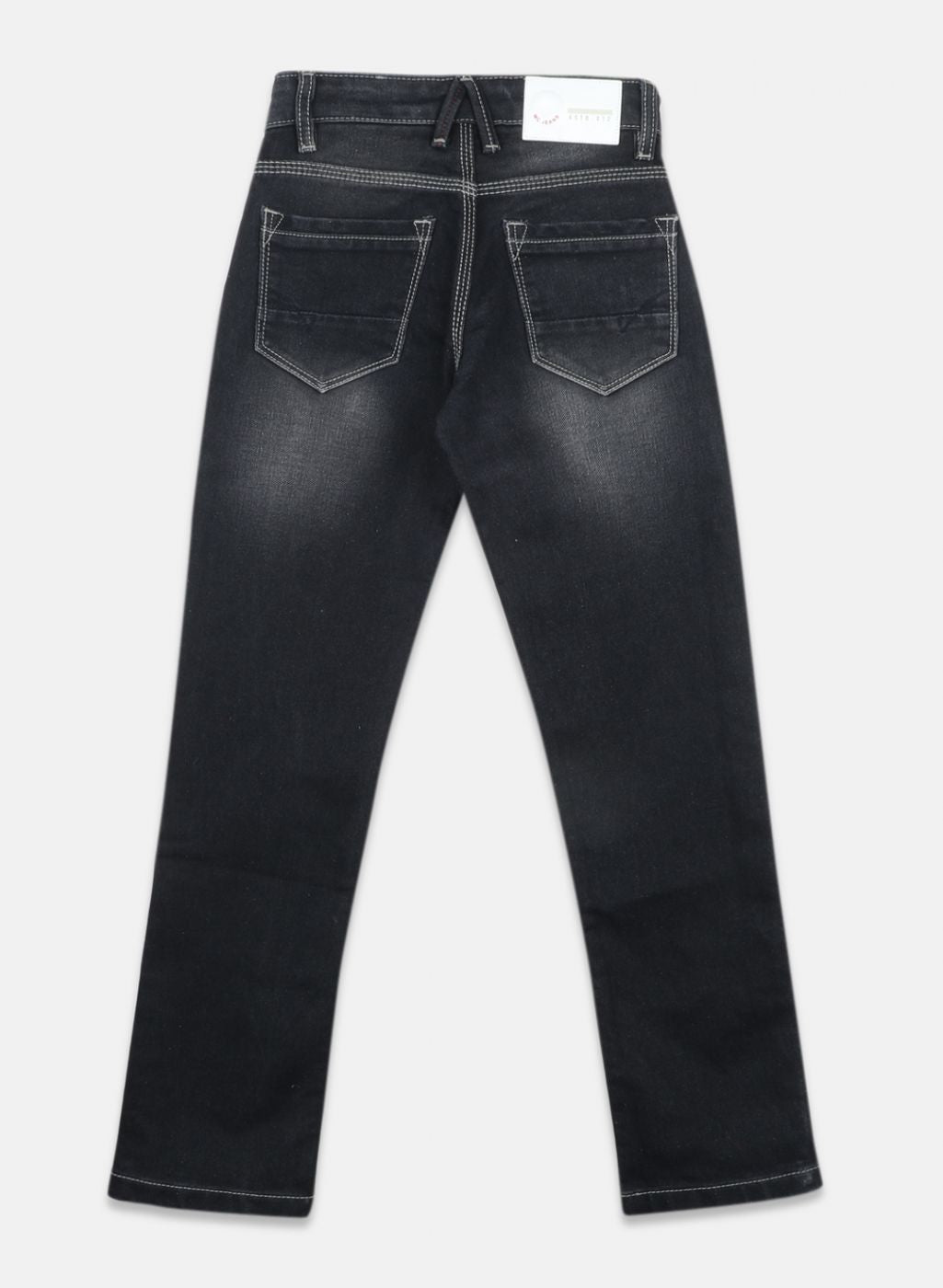 Boys Grey Regular Fit Denim