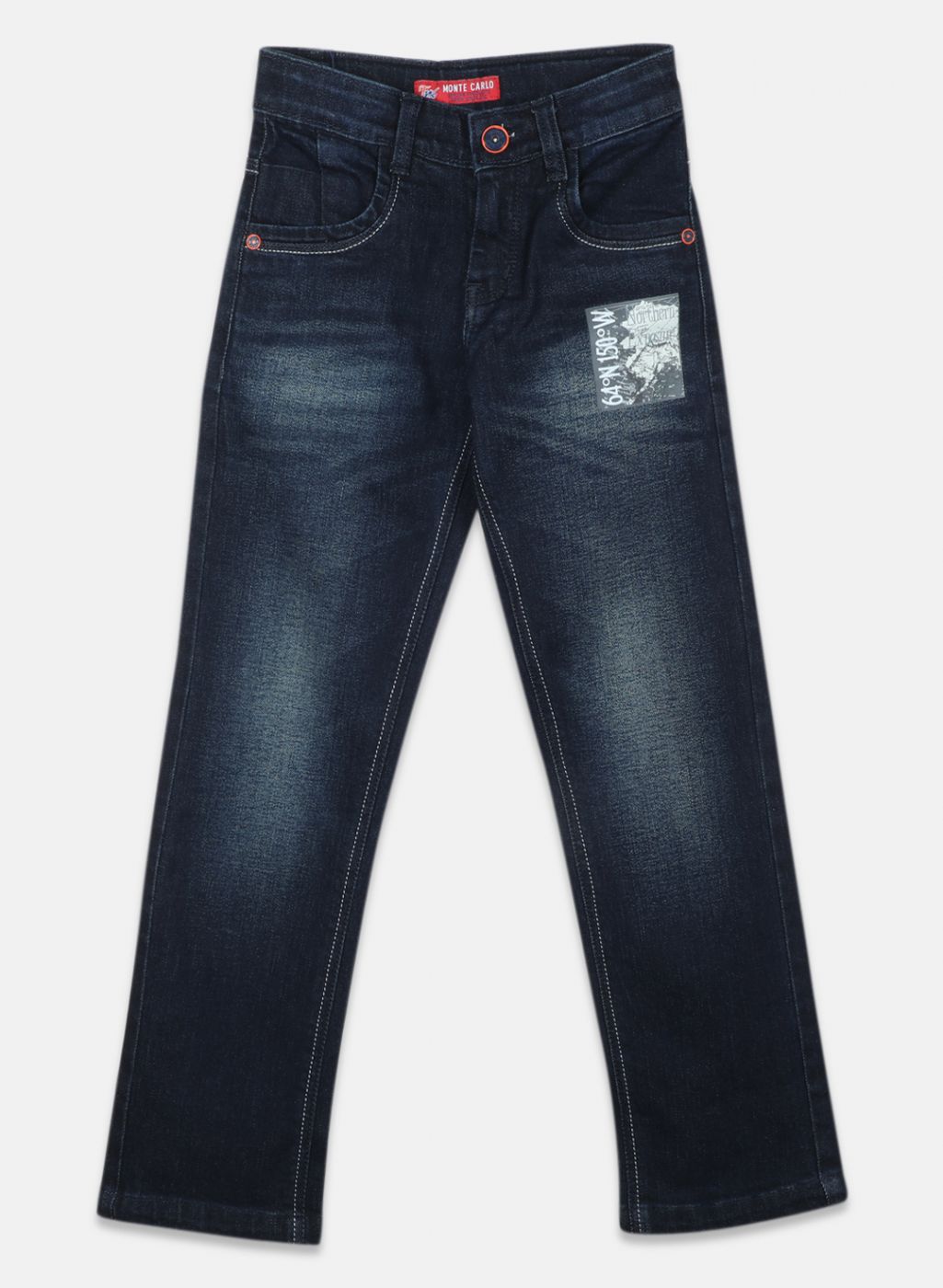 Boys Blue Regular Fit Denim