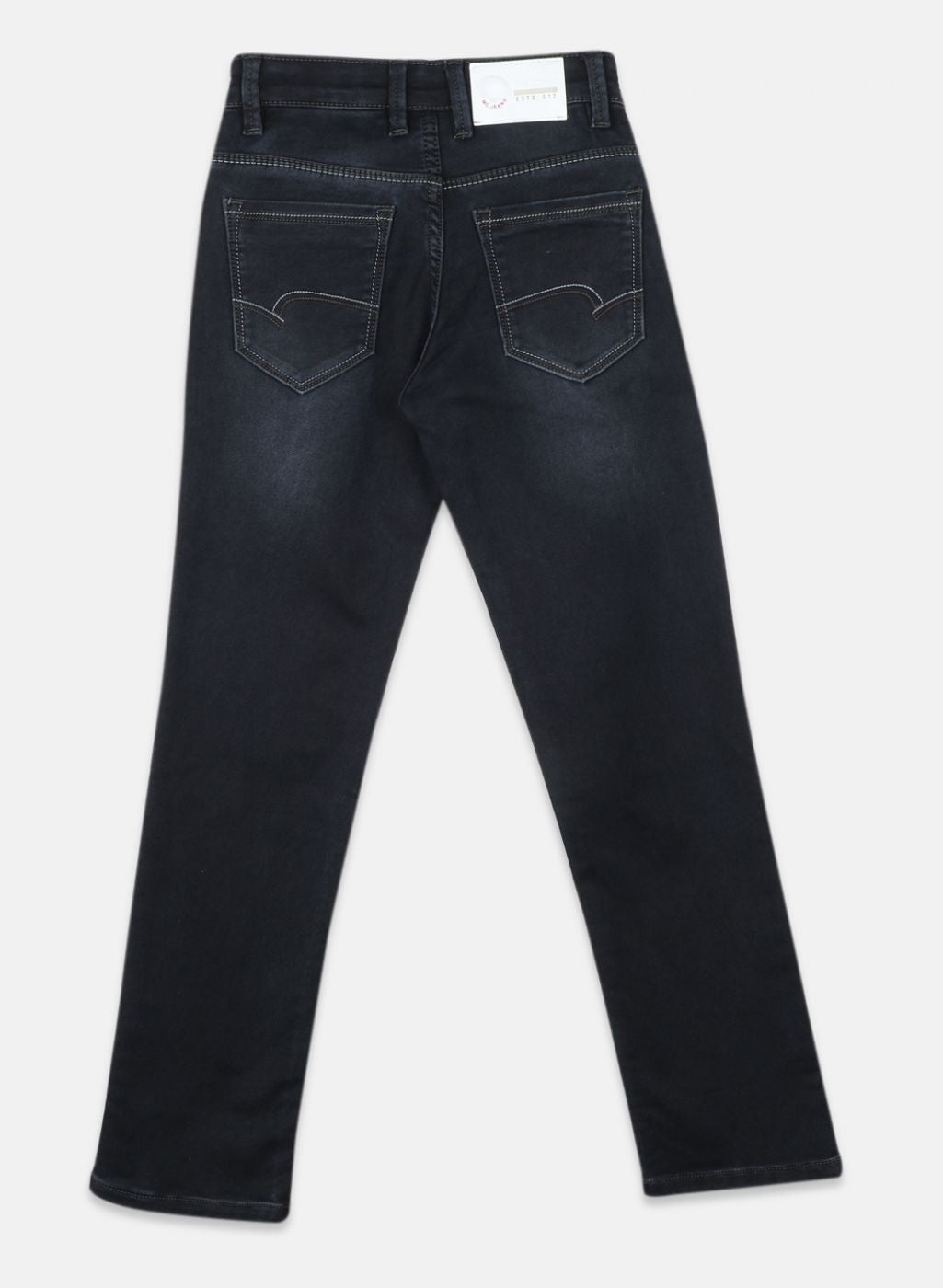 Boys Grey Regular Fit Denim