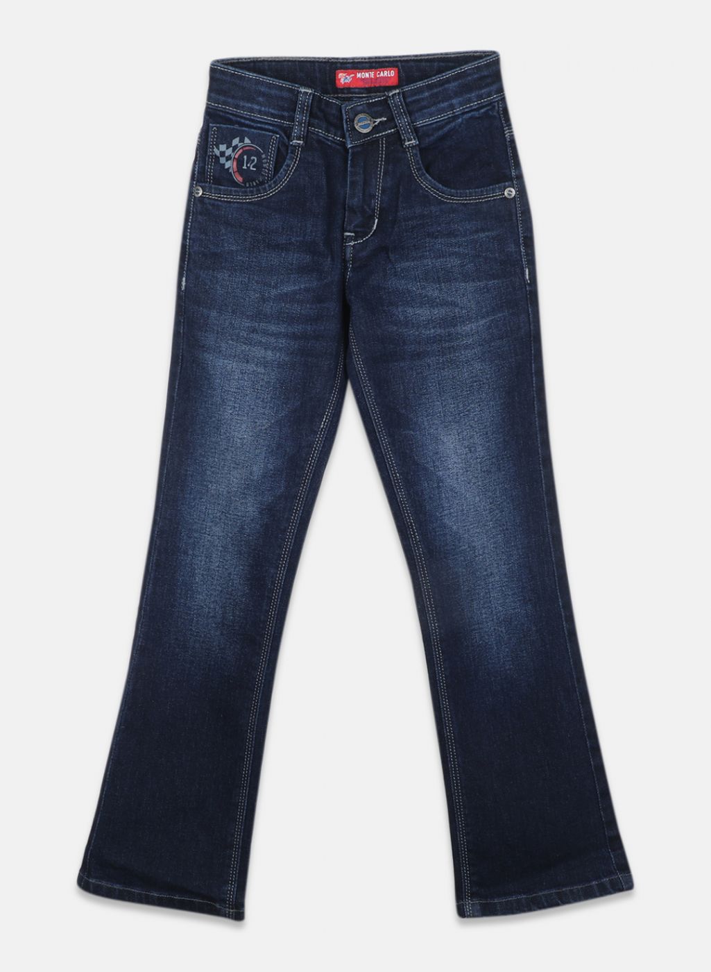 Boys NAvy Blue Tailor Fit Denim