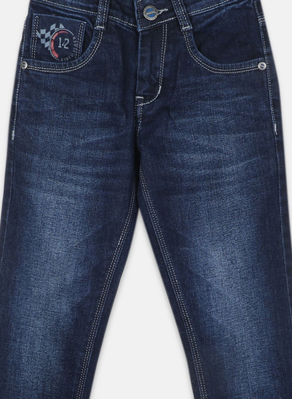 Boys NAvy Blue Tailor Fit Denim