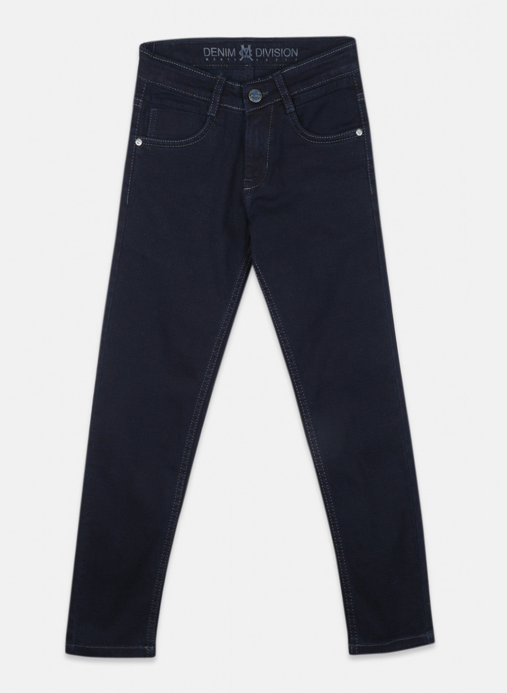 Boys NAvy Blue Slim Fit Denim
