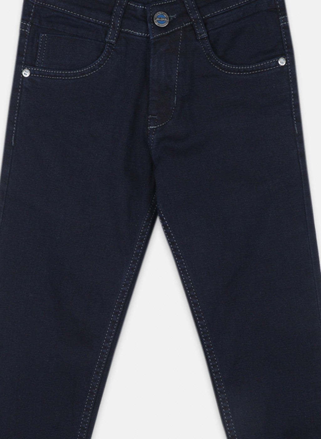 Boys NAvy Blue Slim Fit Denim