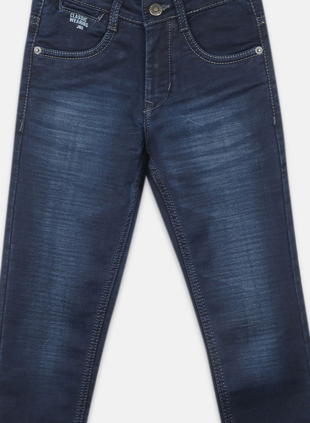 Boys NAvy Blue Slim Fit Denim