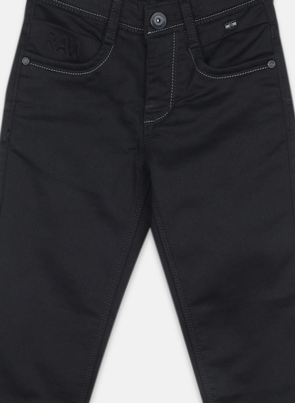 Boys Black Slim Fit Denim
